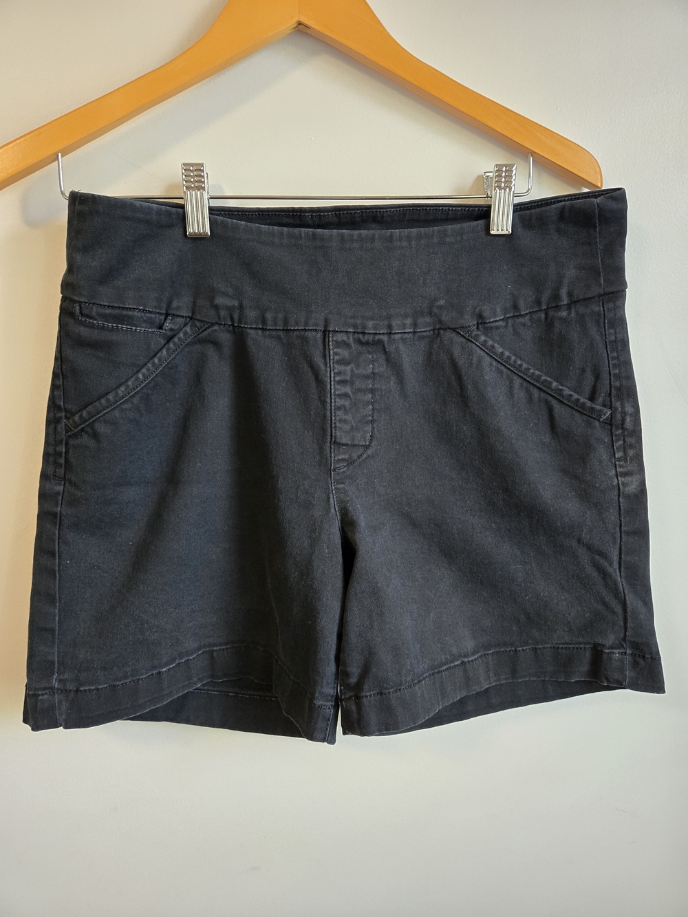 JAG Women's Black Casual Stretch Shorts
